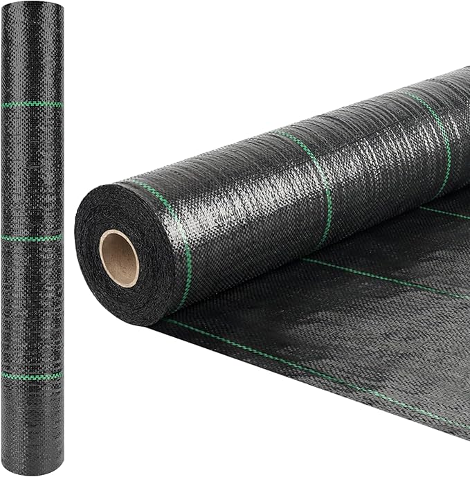 4ft x 300ft Weed Barrier Landscape Fabric Heavy Duty Premium Weed Control Fabric Durable & Eco-Friendly Weed Block Gardening Mat Landscaping Fabric