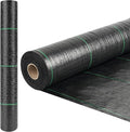 4ft x 300ft Weed Barrier Landscape Fabric Heavy Duty Premium Weed Control Fabric Durable & Eco-Friendly Weed Block Gardening Mat Landscaping Fabric
