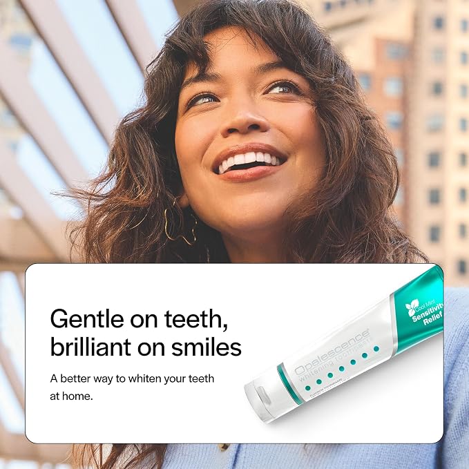 Opalescence Whitening Toothpaste for Sensitive Teeth, Mint (1 Pack) 5167-1 | 4.7 oz Toothpaste With 5% Potassium Nitrate and Fluoride to Help Relieve Sensitivity, Strengthen Enamel, and Remove Stains