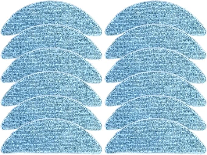 Mop Cloths Rag,Compatible For Neatsvor, M50,Robot Vacuum Cleaner Parts Accessories(12pcs)
