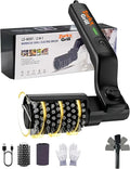 Electric Grill Brush, 3-Speed Cordless Adjust Rotary BBQ Cleaner for Burnt-On Grease on Gas, Charcoal & Smoker Grates, 20kg Max Torque & Heavy-Duty Steel Bristles (Grill Brush)