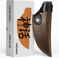 Matsato Kitchen Knife Leather Sheath for Japanese Steel Chef's Knife | Holder Perfect for Cutting and Chopping, 6.3 Inch Matsato Knives holder