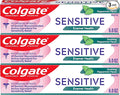 Colgate Sensitive Enamel Health Toothpaste for Sensitive Teeth, 3 Pack, 6oz | Repairs Weakened Enamel, Shields Against Erosion, Contains Potassium Nitrate for Sensitivity Relief, Soothing Peppermint