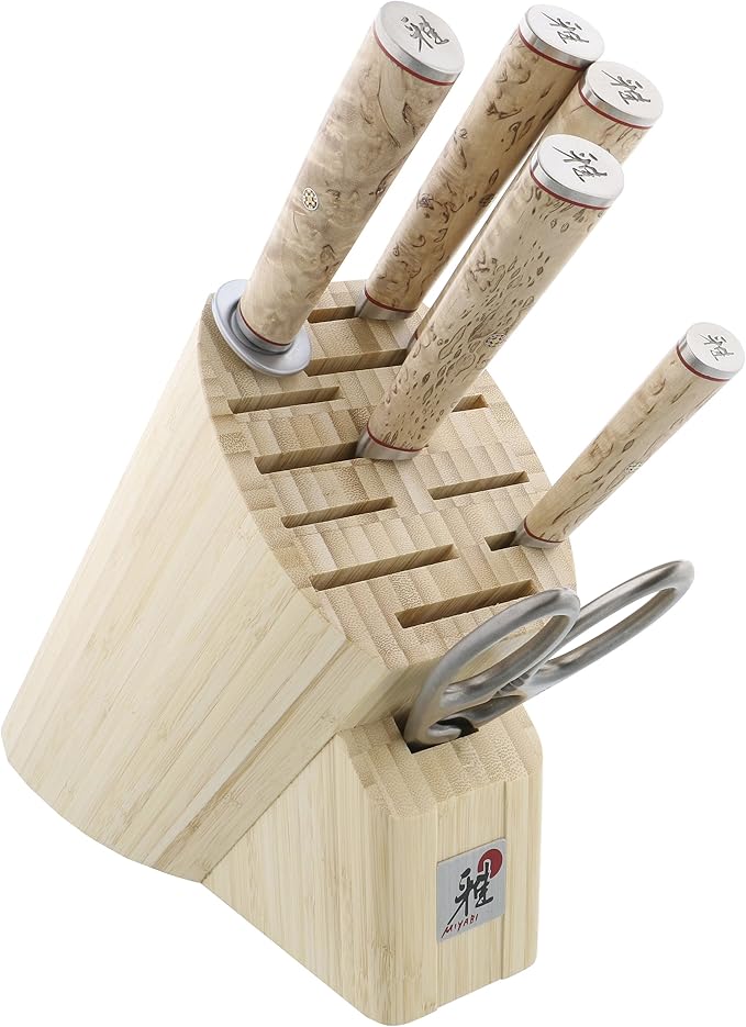 Miyabi Birchwood GS2 7-pc Knife Block Set