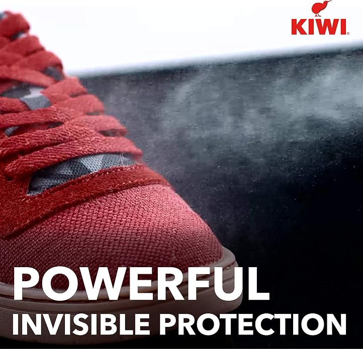 KIWI Sneaker and Shoe Waterproofer | For Shoes, Sneakers, Leather and More | Spray Bottle | 4.25 Oz | Pack of 3