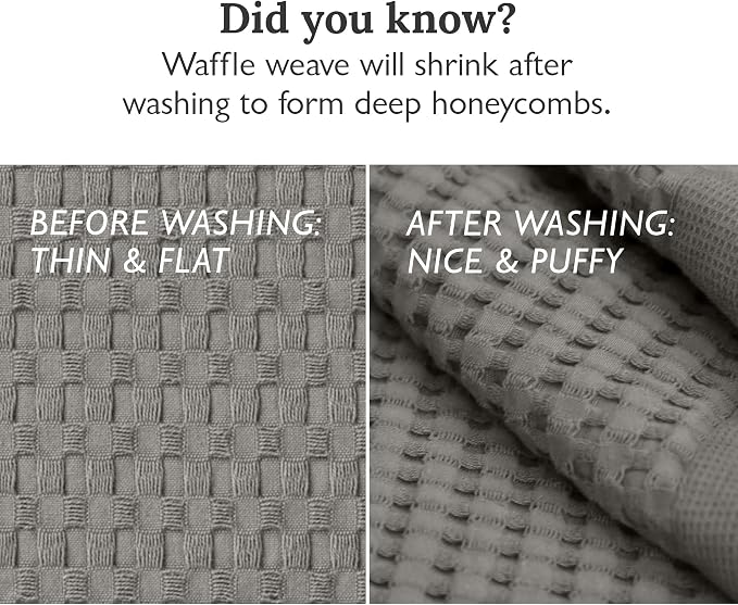 GILDEN TREE Bathroom Mat Absorbent Cotton Quick Dry for Shower, Bath & Bathtub Washable Thin, Modern Style (Pewter)