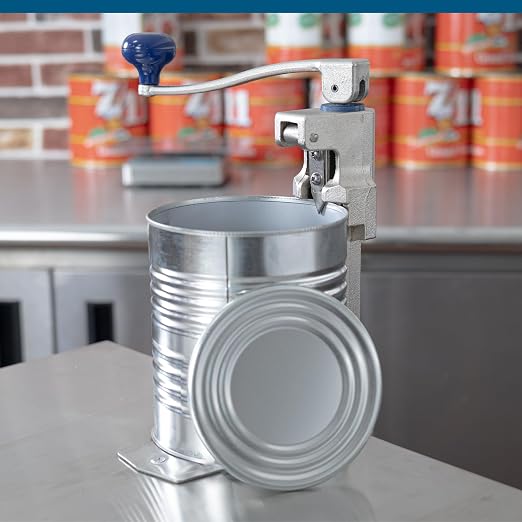 Edlund 11100 Old Reliable #1 Manual Can Opener with Plated Steel Base For Cans Up to 11” Tall | Plated Base
