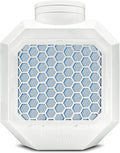 EzaVent Indoor Dryer Vent with 4 Polyester Replacement Filters and Fittings Only for Electric Dryers - 1 Year Warranty (White EzaVent)