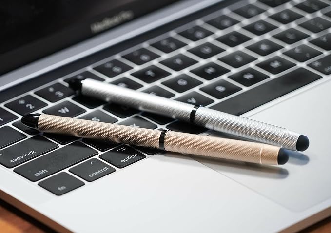 Cross Tech3+ Refillable Multi-Function Ballpoint Pen with Stylus, Medium Ballpen And Pencil, Includes Premium Gift Box - Brushed Chrome