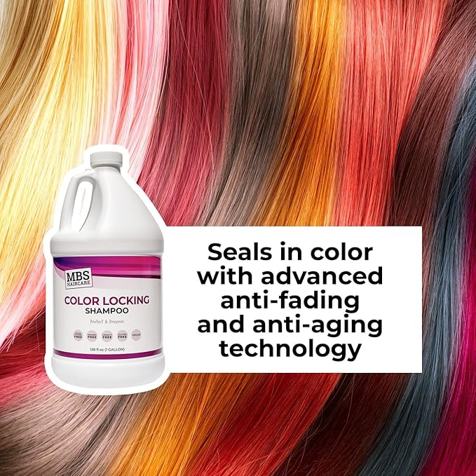 Color Locking Shampoo - Sodium Chloride Free, Paraben Free, Vegan
