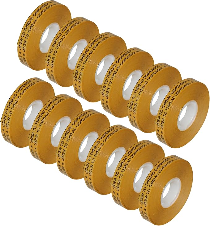 JVCC ATG Tape Acid Neutral, 1/2 in. x 36 yds. (Clear) 12-pack