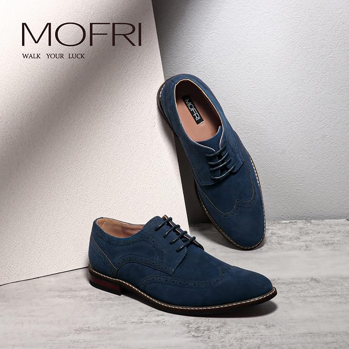 Mens Classic Cap Toe Dress Shoes Oxford for Office | Polished PU Outer Shell,Ventilated Comfortable Latex Insole. Formal Footwear Suited for Office Engagements ,Outings,Weddings
