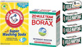 Laundry Soap Kit - Fels Naptha 4 bars, 20 Mule Team Borax Natural Laundry Booster, & Arm & Hammer Super Washing Soda