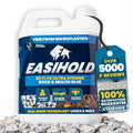 Vuba Easihold Rock & Mulch Glue for Landscaping - Gravel Glue Binder Non-Toxic Mulch and Bark Adhesive, Pet Safe, 53 sqft Coverage, Lockdown Clear Gravel/Pebbles/Stones Stabilizer (68 Ounce)