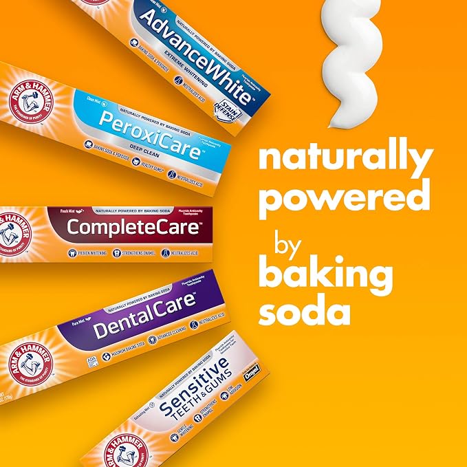 Arm & Hammer Advance White Extreme Whitening Toothpaste, 0.9 oz. (Packaging May Vary) (Pack of 3)