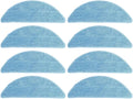 Mop Cloths Rag ， Compatible For Neatsvor ，M50 ， Robot Vacuum Cleaner Parts Accessories(8pcs)