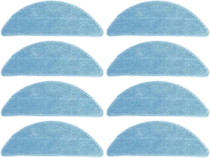 Mop Cloths Rag ， Compatible For Neatsvor ，M50 ， Robot Vacuum Cleaner Parts Accessories(8pcs)