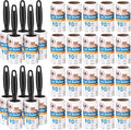 FoldTier 2700 Sheets Lint Rollers for Pet Hair Extra Sticky Portable Lint Remover Brush Roller with 10 Handles 30 Refills Pet Hair Remover for Couch, Clothes Furniture and Carpet Dog Cat