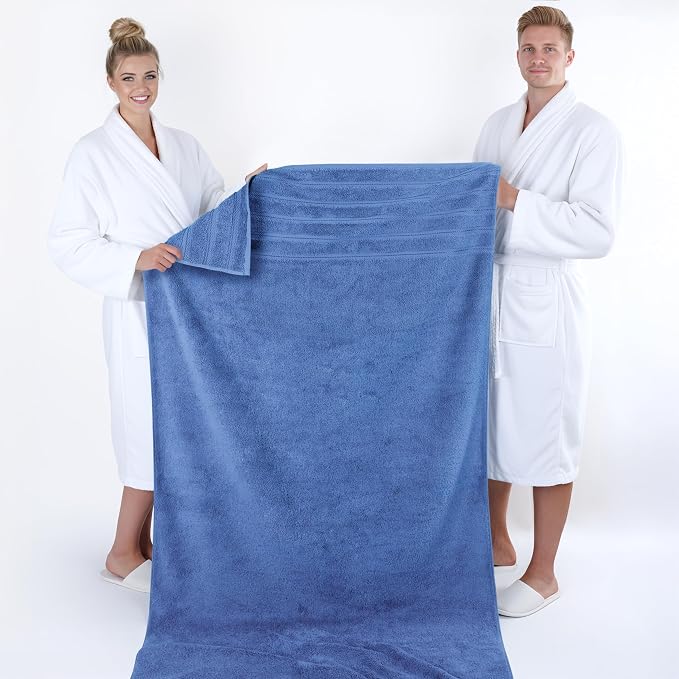 American Soft Linen 100% Cotton Luxury Turkish Towels, 35x70 XL Bath Sheet | Soft Absorbent Quick Dry OEKO Tex Standard 100 Certificated Durable Machine Washable Breathable Premium Hotel Quality