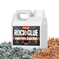 Rock Glue, 99% Super Thick & Max Coverage 30.48OZ Mulch Hold for Landscaping, Covers Up to 3X Area,Non-Toxic Pea Gravel Stabilizer Landscape, Gravel Binder for Pebble, Pine Straw, Gravel