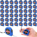 Copkim 50 Pcs 6 FT Mini Tape Measure Retractable Bulk Small Measuring Tape Pocket Size Measurement Tool for Operation Christmas Items Party Favor Gifts Stuffers for Men(Blue)