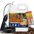 JDiction Rock Glue for Landscaping with Electric Sprayer - 1 Gallon Ready-to-Use Mulch Binder for Landscaping for Pea Gravel, Landscape Glue Spray, Water Permeable, Pet Safe, Lasts up to 2 Year