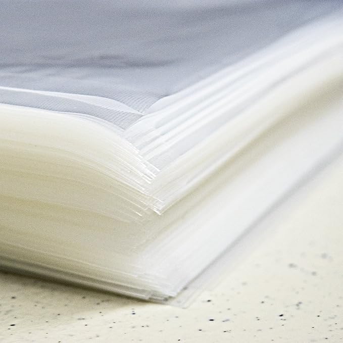 UltraSource - Chamber Machine Pouches 3 Mil Thickness, 12" x 14", Pack of 1000 Vacuum Chamber Pouches, BPA-Free Pre-Cut Chamber Vacuum Sealer Bags with tear notch