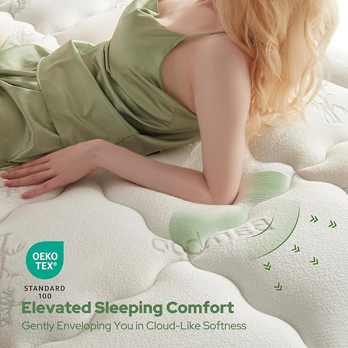 BEDLORE Twin Mattress Topper Viscose Derived from Bamboo, Thick Pillow Top Mattress Pad with Stretchable Pockets for 6-15 inches Mattress, Soft Breathable Mattress Topper for Back Pain Relief