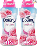 Downy April Fresh In-Wash Laundry Scent Booster Beads,24 oz,laundry scent beads,Long-lasting Freshness,(Pack of 2)
