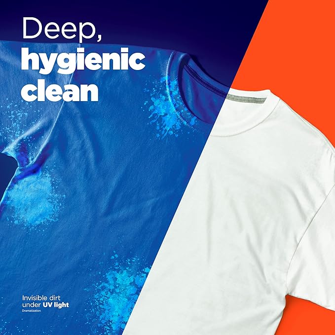 Tide Hygienic Clean Power PODS Laundry Detergent Pacs, Original Scent, 25 Count, Removes Visible and Invisible Dirt (Pack of 4)