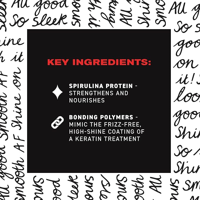 IGK Good Behavior Smoothing Spray 12 oz | 4 Day Anti-Frizz Heat Protectant with 450°F Protection | Keratin-Like Finish for Sleek, Shiny Hair | Lightweight, Vegan & Color Safe
