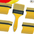 Paint Brushes for Walls I Chip Brush Set 3 inch 20 Pack I S.Chip Brush Never Lose Bristles I 100% Plastic I for Paint, Glues, Stains and Single Material