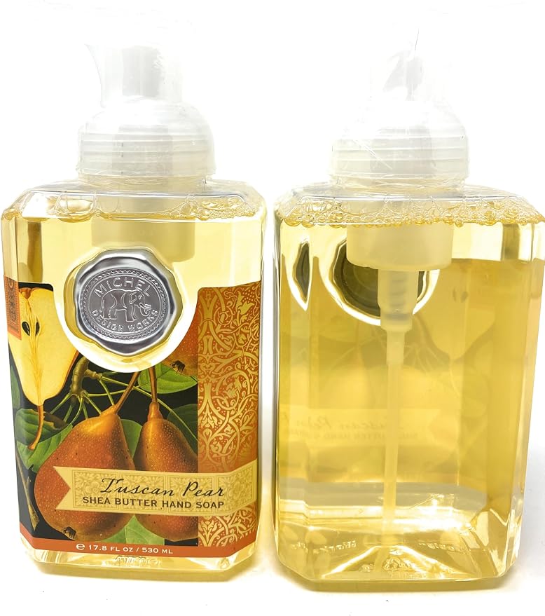 Michel Design Works Tuscan Pear Foaming Soap, 17.8-Ounce