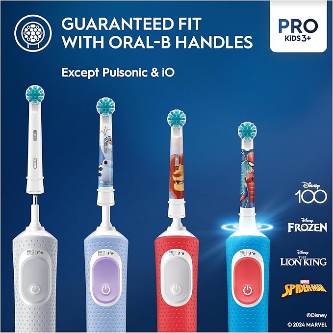 Oral-B Pro Kids Toothbrush Heads Featuring Disney The Lion King, Pack of 8 Counts