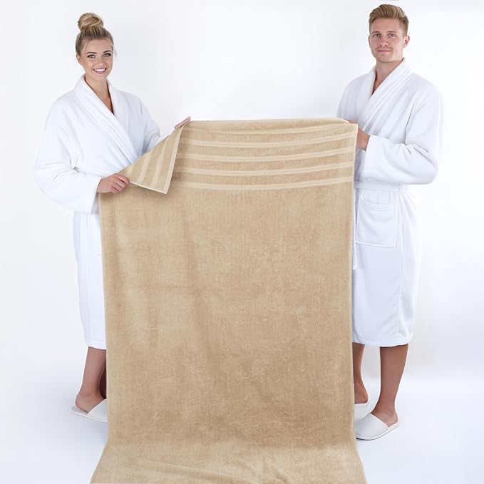 American Soft Linen 100% Cotton Luxury Turkish Towels, 35x70 XL Bath Sheet | Soft Absorbent Quick Dry OEKO Tex Standard 100 Certificated Durable Machine Washable Breathable Premium Hotel Quality