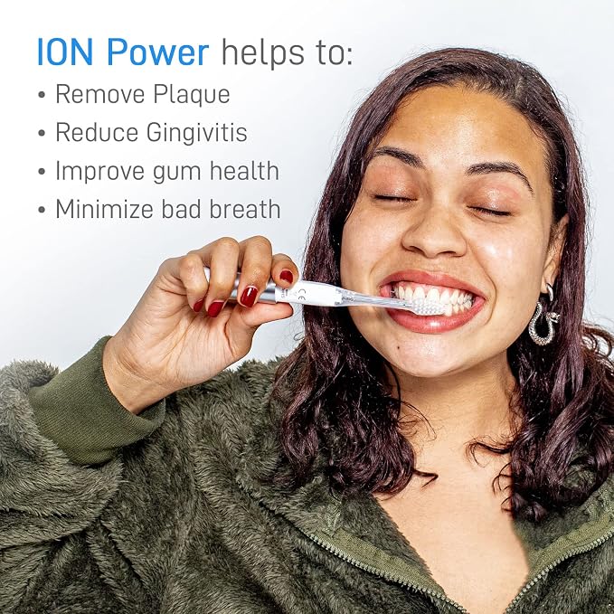 IONIC KISS IONPA DM Red Compact Ionic Power Electric Toothbrush with Travel Cap, Brushing Timer, 2 Modes, 2 Soft Extended Filament Brush Heads Made in Japan, KISS You Outdoor, Camping, DM-011RD