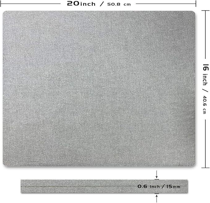Heat Press Mat 16" x 20" for Easypress Both Sides Applicable - Mat for Heat Press Machines and HTV and Iron On Projects