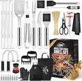 Kaluns 236 PCS Ultimate Grill Master Gift Set – Complete BBQ Accessories Kit with Virtually Everything Needed for Grilling, Smoking & BBQ