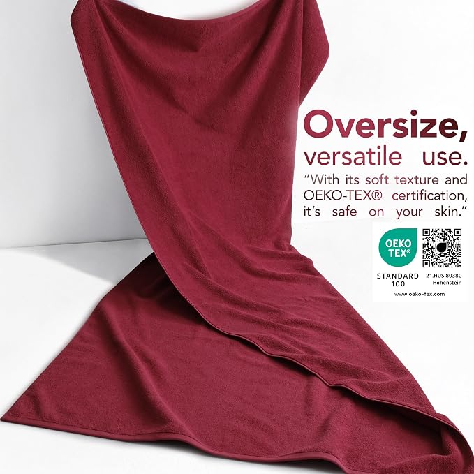 American Soft Linen 100% Cotton Luxury Turkish Towels, 40x80 XL Bath Sheet | Soft Absorbent Quick Dry OEKO Tex Standard 100 Certificated Durable Machine Washable Premium Hotel Quality