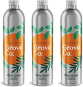 Grove Co. Dish Soap, 3 x 16 fl oz Refills, Orange & Rosemary | Plastic-Free; Refill format; Natural Fragrance; Removes Stuck on Food; 98% plant-based ingredients