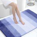 OLANLY Large Bathroom Rugs Mat 44x32, Extra Soft Absorbent Microfiber Bath Rugs, Rubber Backing, Quick Dry, Washable Bath Mats for Bathroom Floor, Tub and Shower, Home Decor Accessories, Blue-Violet