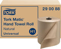 Tork Matic Paper Hand Towel Roll Natural H1, Universal, 100% Recycled Fiber, 6 Rolls x 700 ft, 290088 | 1-Ply, 4200 Sheets, 7.7 in Width, Continuous Format, Universal Quality, ECOLOGO Certified, Green Seal Certified