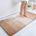 OLANLY Large Bathroom Rugs Mat 40x24, Extra Soft Absorbent Microfiber Bath Rugs, Rubber Backing, Quick Dry, Machine Washable Bath Mats for Bathroom Floor, Tub and Shower, Home Decor Accessories, Beige
