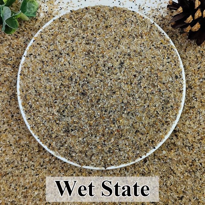 20lbs Aquarium Gravel, 1/16"(0.6-1.2mm) Natural River Rocks | Succulent Cactus Pea Gravel for Plants, Fish Tank, Decorative Pebbles for Gardening, Flower Pots, Vase Fillers, Landscaping