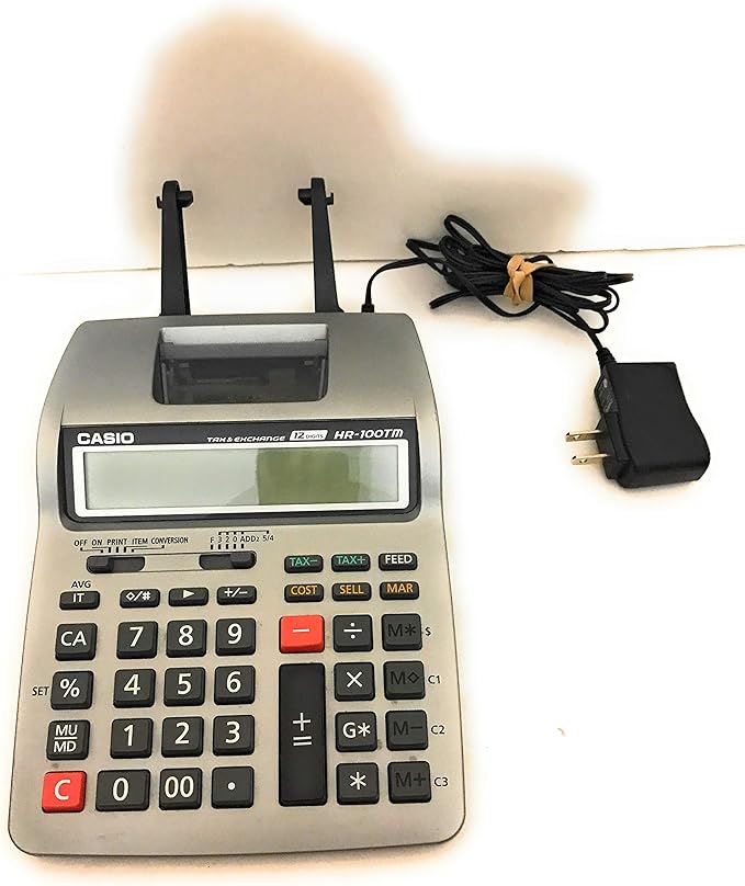 Casio Inc. HR-100TM Business Calculator