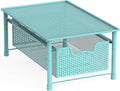 Simple Houseware Stackable Cabinet Basket Drawer Organizer, Turquoise