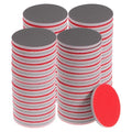 uxcell 100pcs 2000 Grit Sanding Sponge 3 Inch Hook and Loop Sponge Sanding Disc Wet/Dry for Car Wood Drywall Metal