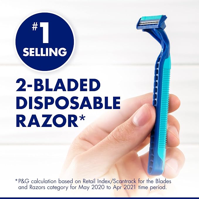 Sensor2 Plus Pivot Men's Disposable Razor, 21 Razors