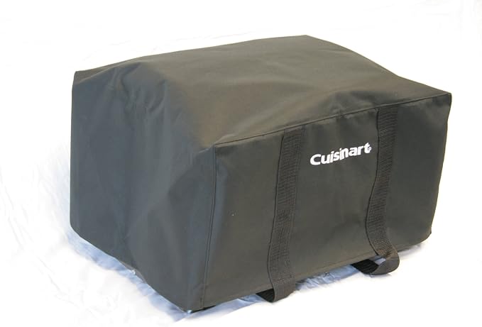 Cuisinart QG-012B LP Adapter Hose, 4 feet, Black & CGC-19 VersaStand Grill Tote Cover Measures 21 x 19 x 10 inches