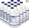 Bleach, Ultra Germicidal Cleaner, Disinfectant Germicidal Liquid Bleach for Laundry, Cleans and Removes Tough Stains, Bacteria, Organic Matter and More | 1 Gallon Bleach Bottle, Bulk (12 Pack)